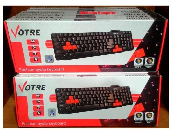 Foto Produk Votre KB2308 Keyboard PSTU dari MaXimuM Komputer