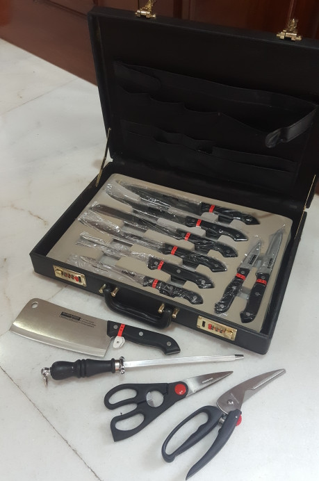Harga 1 Set Pisau Dapur Travelbon.com Harga 1 Set Pisau Dapur Travelbon.com