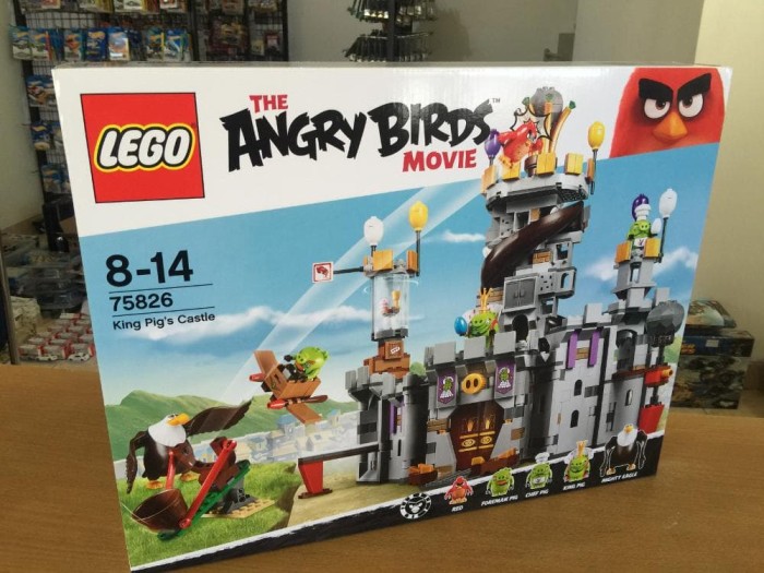 Jual Lego Angry Birds 75826 King Pig Castle Tedy Tjandera Tokopedia