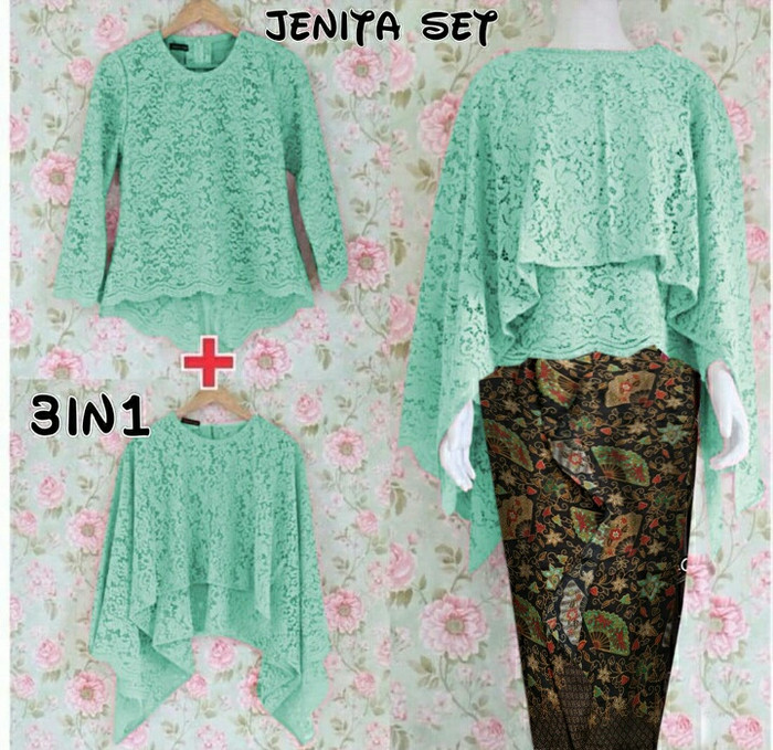jual setelan cape brukat set 3in1 baju kondangan brokat jual setelan cape brukat set 3in1 baju kondangan brokat