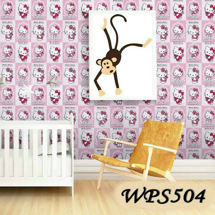 Jual Wallpaper Sticker Hello Kitty Wallpaper Wall Paper Sticker