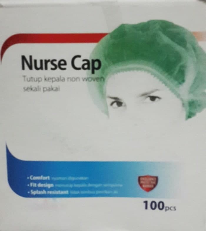 Jual Penutup Kepala Nurse Cap Onemed Rambut Hair Net Perawat Wow Penutup Kepala Nurse Cap Onemed Rambut Hair Net Perawat