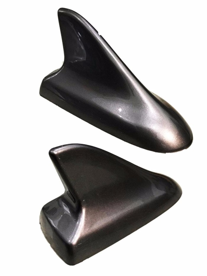 KA Antena Sirip Hiu Model Slim warna ABU SILVERSTONE