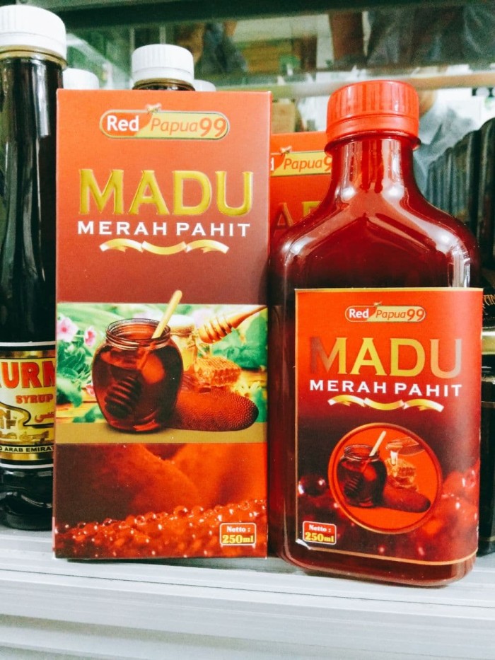 MADU MERAH PAHIT (KUALITAS 100% ALAMI ASLI)RED PAPUA 99 TERMURAH