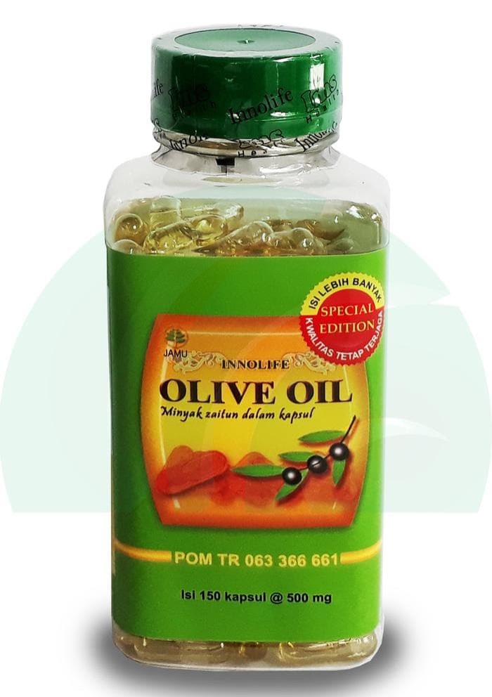 Innolife Olive Oil 150 Capsul - Minyak Zaitun Dalam Kapsul - Original