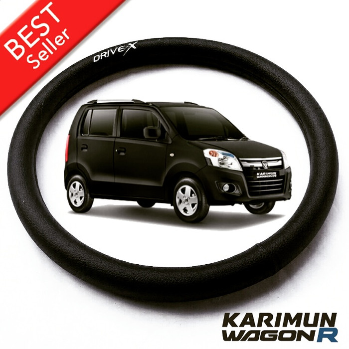 ... Cover Setir Sarung Stir Mobil Suzuki Karimun Wagon R Hitam Polos