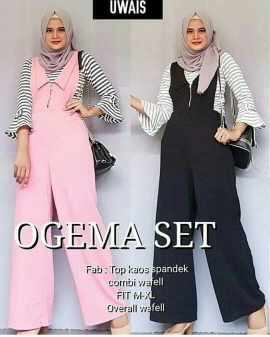 jumpsuit hijab outfit