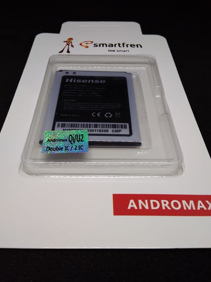 Baterai Batre Battery Smartfren Andromax E2+/Qi/U2 Original - Perak