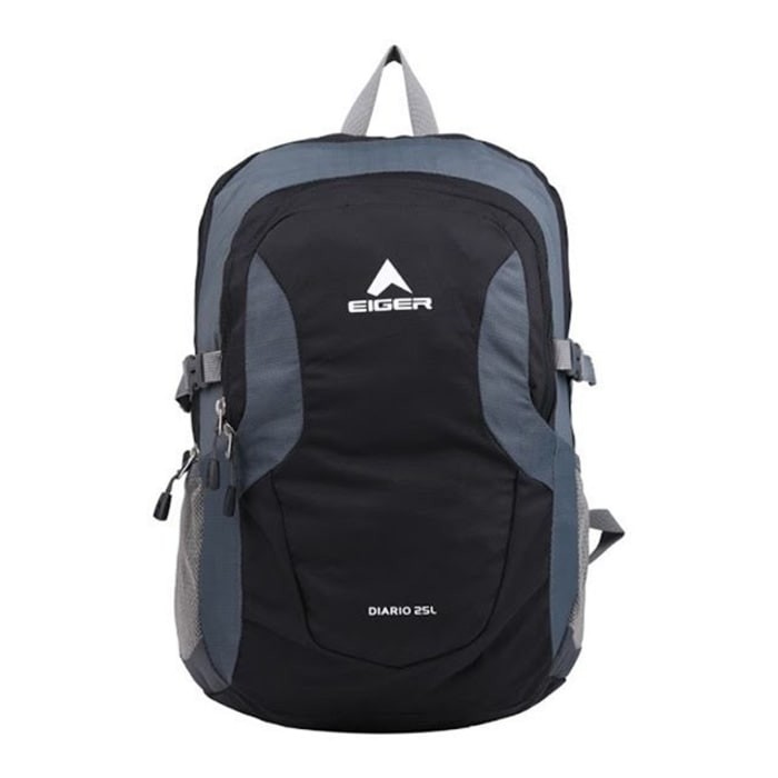 Tas Eiger Daypack Laptop Diario Black Hitam Keren ORIGINAL Garansi .
