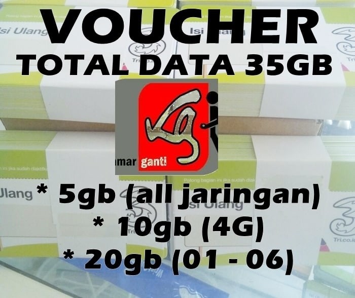 Jual Voucher Three 5gb Kuota 3 Data Tri 5 Gb 24 Jam Pulsa 20rb Kamar Ganti jual voucher three 5gb kuota 3 data tri 5 gb 24 jam pulsa 20rb kamar ganti