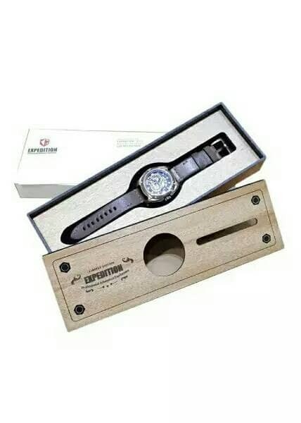 Jam Tangan Pria Expedition Vintage Limited Edition 6697malarba Gold