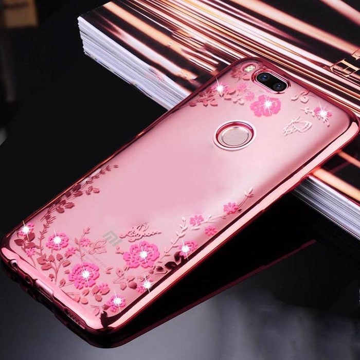 Foto Produk Xiaomi Mi A1 MiA1 Mi5X Mi 5X TPU Flower Silikon Softcase Motif Bunga dari TokoCasingCover