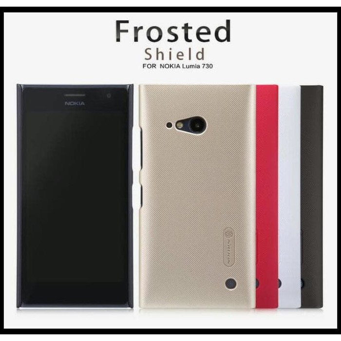 NILLKIN HARD FROSTED SHIELD NOKIA LUMIA 730 CASING HP