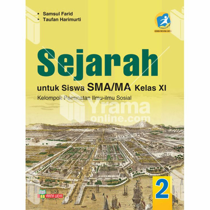 Jual Buku Sejarah Peminatan SMA/MA Kelas XI Kurikulum 2013
