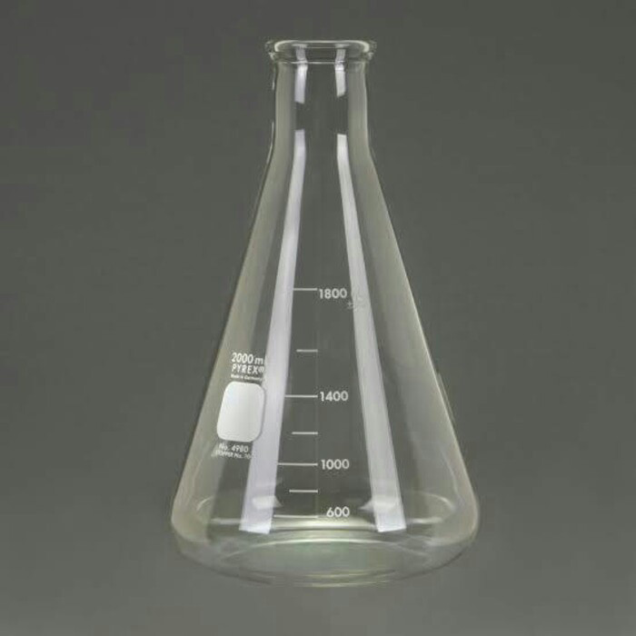 Jual Erlenmeyer 2000ml Pyrex Erlenmeyer Flask 2000ml Pyrex Kota Bandung Hoki Laboratory Tokopedia
