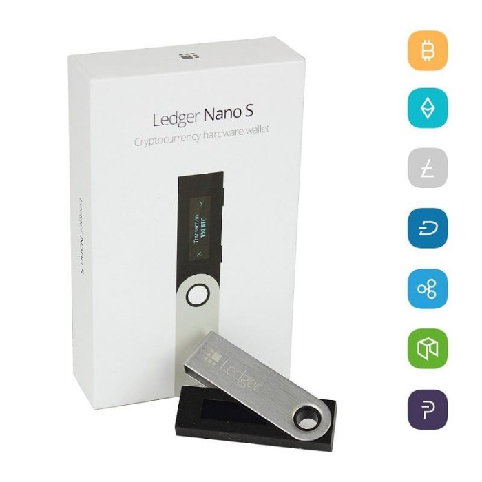 Ledger Nano S Cryptocurrency Hardware Wallet Computer Bitcoin Ethereum Altcoins