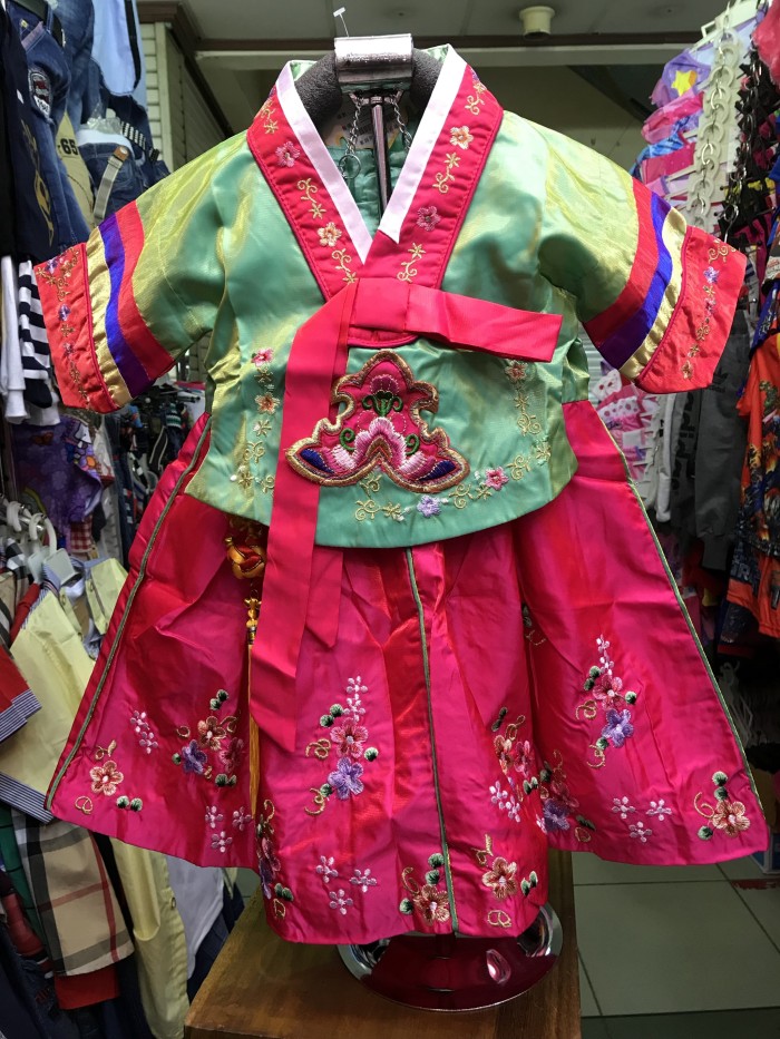 Jual Dress Hanbok Korea Anak Perempuan Cewek Balita Impor