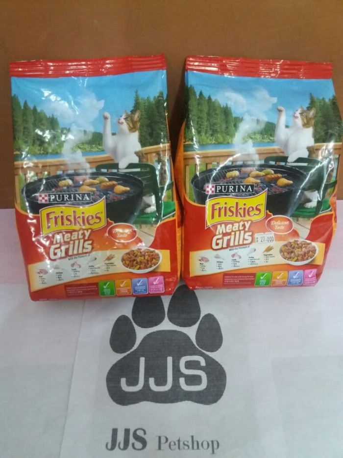 Makanan Kucing Friskies Meaty Grills 450gr