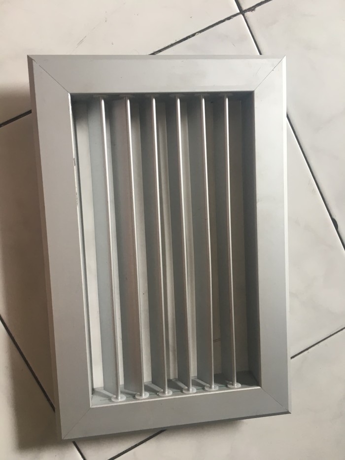 Jual Return Air Grill Ventilasi AC (harga per inc) Natural