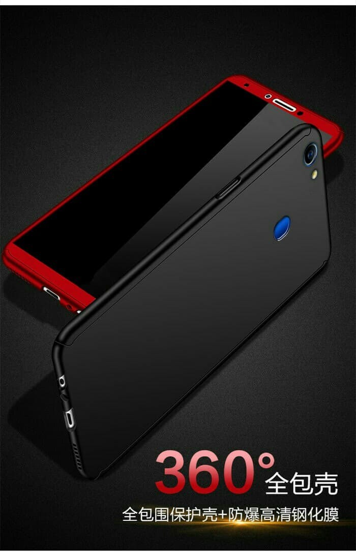Hardcase 360 Oppo F5 / F5 Youth Case Full Body Free Tempered Glass