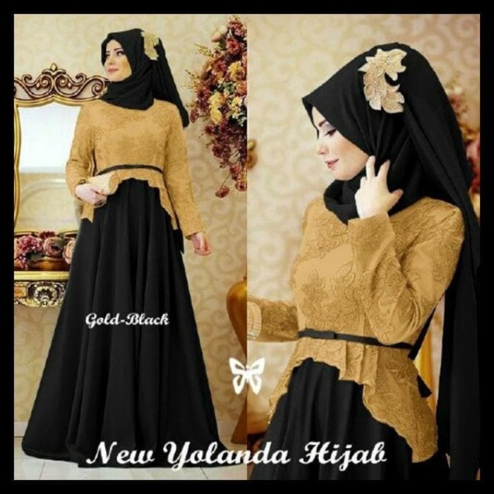 Harga Hemat! Gamis / Baju / Pakaian Wanita Muslim Yolanda Syari 2