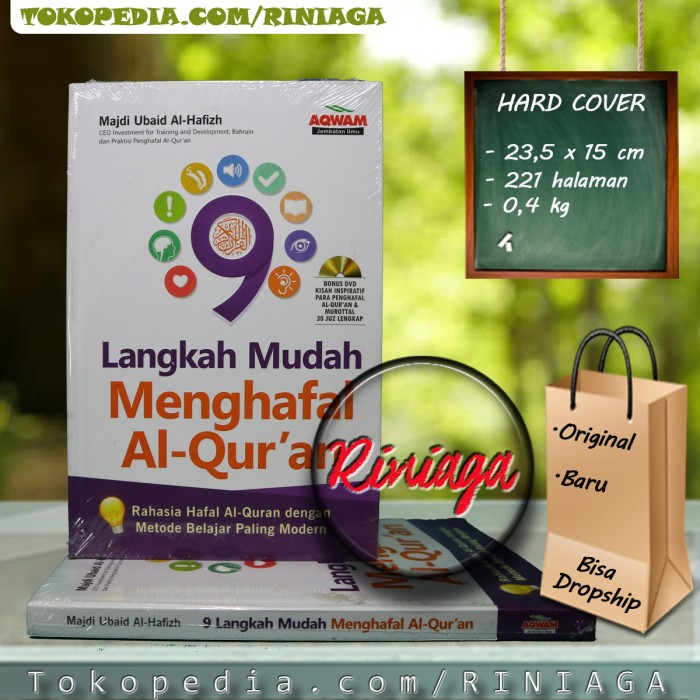 Religi 9 Langkah Mudah Menghafal Al Qur'an / Al Quran Aqwam Riniaga