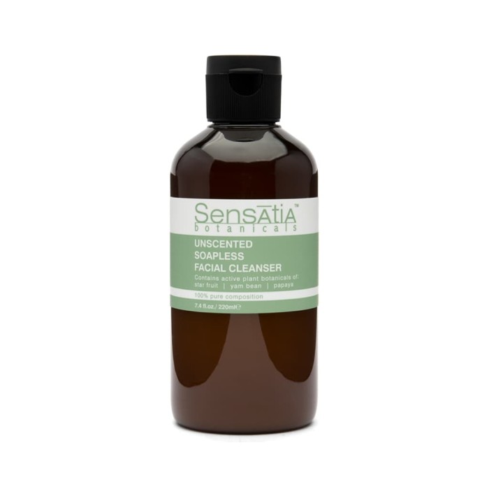 Foto Produk Sensatia Botanicals Unscented Soapless Facial Cleanser - 220 ml dari Sensatia Botanicals