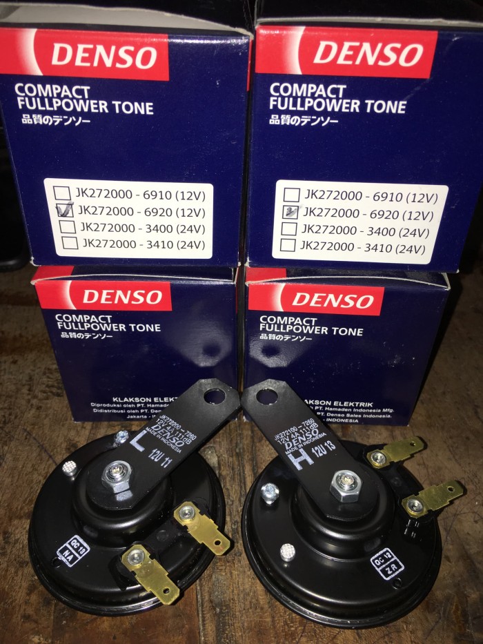 Jual Klakson Disc FullPower Tone Original DENSO 12V (Motor