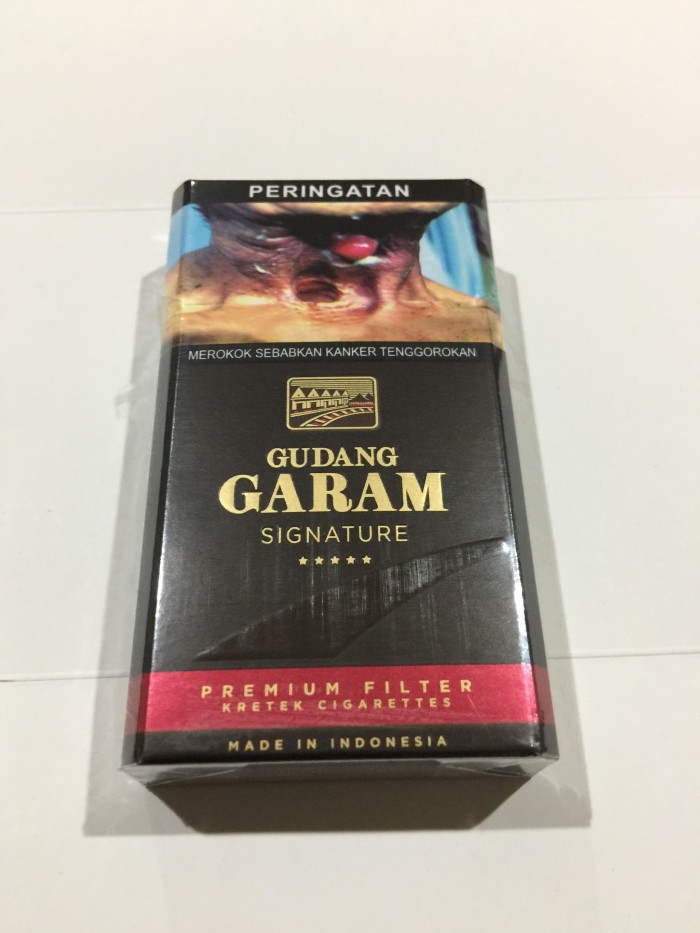 Jual Rokok Gudang Garam Signature Filter ( Signature Hitam