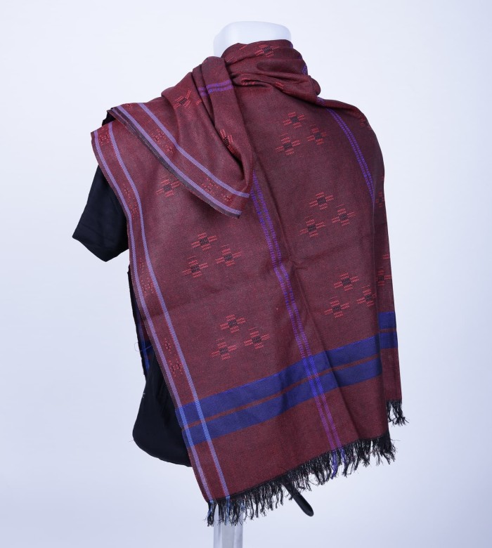 Sorban Arafat Hijau / Sorban Kashmiri / Sorban Arab - Coklat