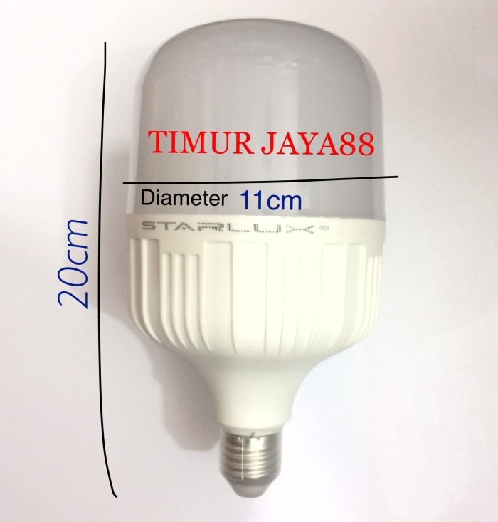 STARLUX LAMPU LED BULB JUMBO 40 WATT 40W 40WATT 40 W TERANG MANTAP