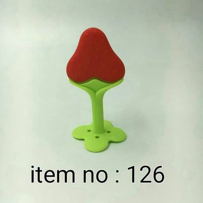 IQ Baby Teether Grape Strawberry Gigitan Anggur Gigitan Bayi Strober