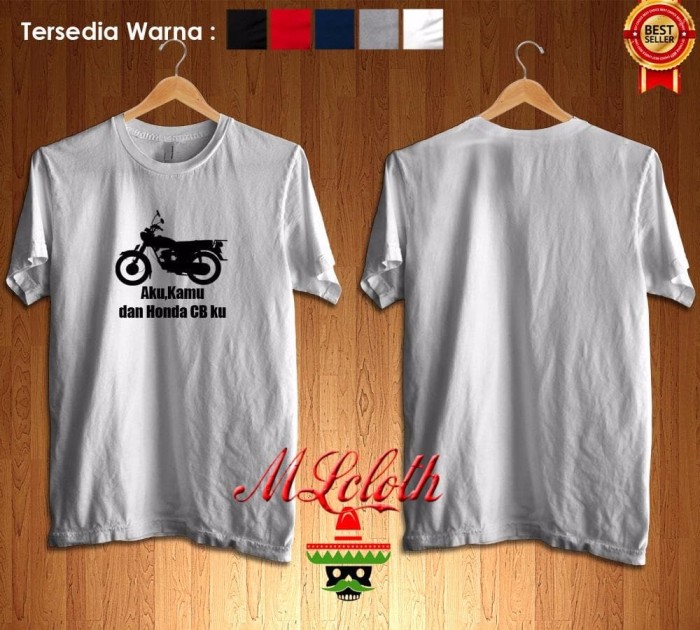 Gratis Unduh Gambar Jual Tshirt Kaos Baju Kata Tulisan Aku Kamu Dan Motor Classic Honda Cb100 Kab Bandung Barat Ml Cloth Tokopedia Terbaru by KataCinta.Co