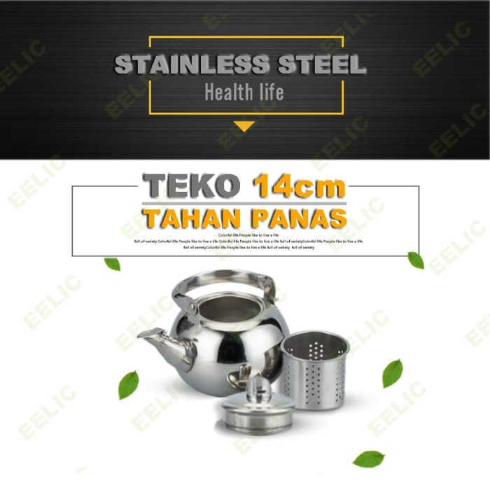 EELIC TEO-14CM TEKO STAINLESS STEEL VOLUME 1 LITER AIR