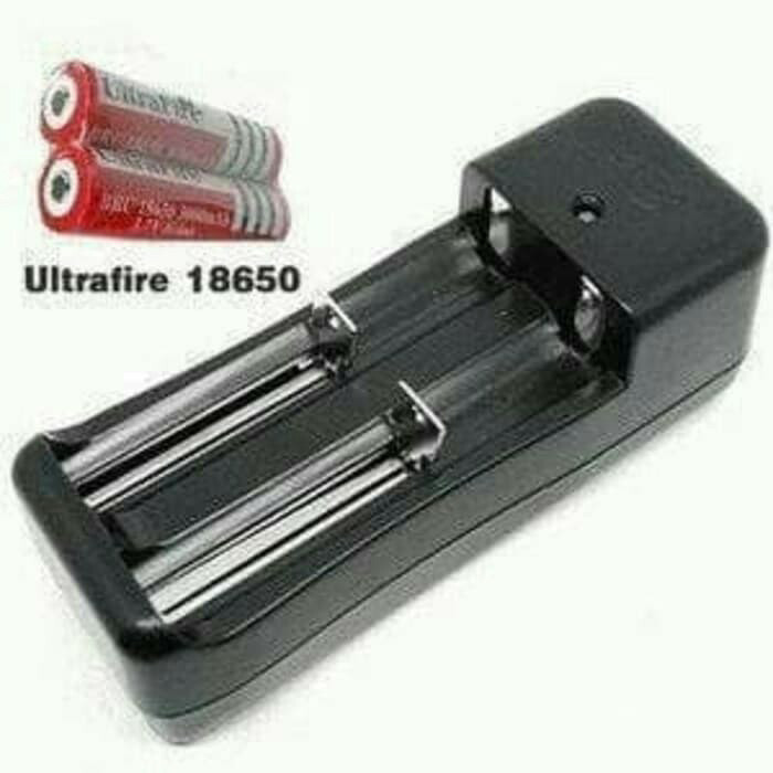 Charger Baterai Vapor Rokok Elektrik 2 Slot / Casan Vape 2 Slot