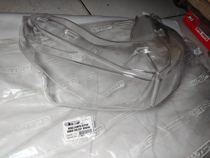 Foto Produk Mika Lampu Depan Vario 150 Vario 125 Led High Quality TGP (Kaca Tebal) dari Lestari Motor 2
