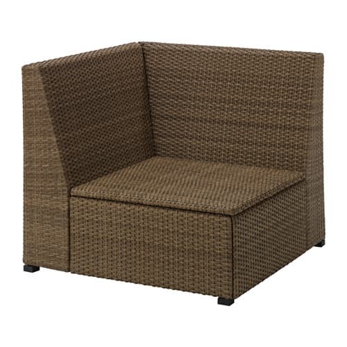 Jual Ikea Solleron Corner Chair Kursi Sudut Pojok Outdoor 82x82x74 Ikea Solleron Corner Chair Kursi Sudut Pojok Outdoor 82x82x74 Cm