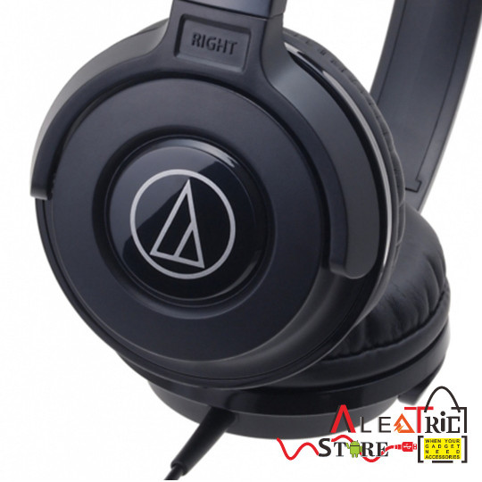 Audio Technica ATH-S100is Street Monitoring Headphone - Hitam