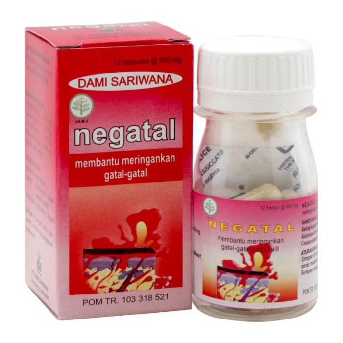 Dami Sariwana Negatal 12 kaps