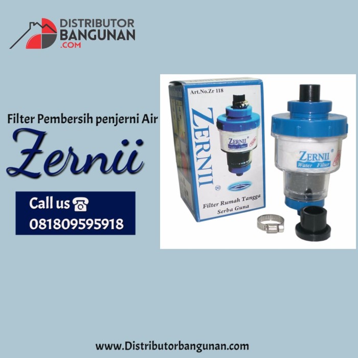Jual Filter Saringan Pembersih Penjernih Air/Kran Air