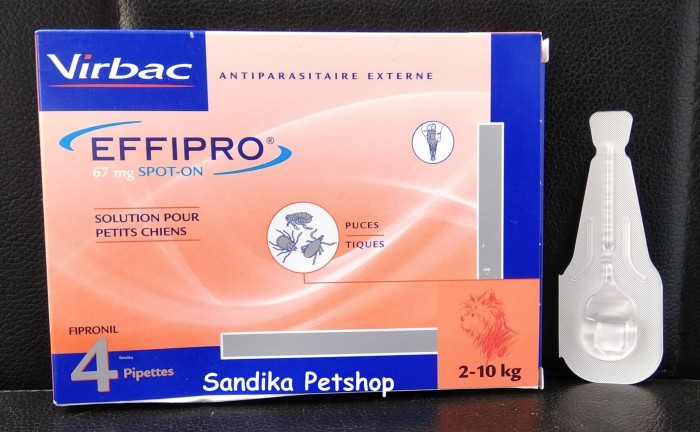 Jual Obat Kutu Anjing Virbac Effipro 1 Pipet Size 2 10 Kg No Frontline Jakarta Timur Sandika Petshop Tokopedia