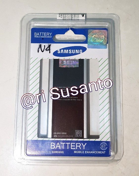Baterai Samsung Galaxy Note 4 SM-N910H (Kualitas Original 100%)