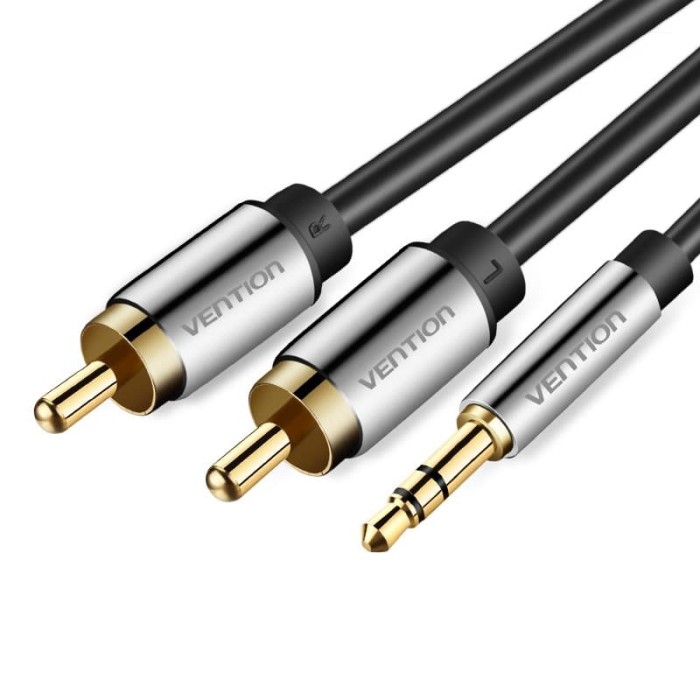 Foto Produk Vention BCF 3M - Kabel Aux 3.5mm Male to 2 RCA Male dari Vention Indonesia