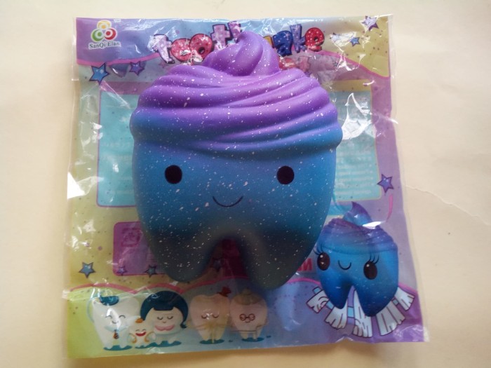 Jual Sanqi Elan Tooth Cake Squishy Kab Sidoarjo Unicorn Tj Tokopedia