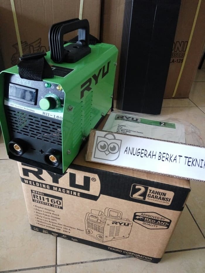 Mesin Las Listrik 160 A TEKIRO RYU trafo las welding machine