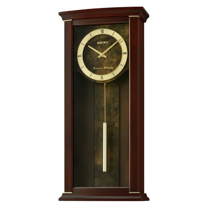 Jual Seiko Wall Clock Qxh067b Dual Chime Pendulum Jam Dinding Qxh067 Dki Jakarta Sumber Berkat Tronik Tokopedia