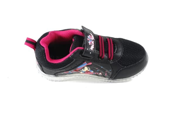 ARDILES Sepatu Anak Lampu MONIK -Black.Bergundy 4pilihan Warna Menarik