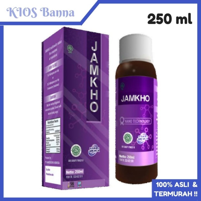 JAMKHO Jamu Kolesterol Isi 100 ml Obat Herbal Jamu Kolesterol Original