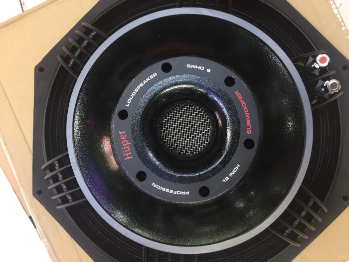 speaker huper 18 inch