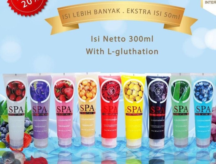 Jual [SYB] NEW BODY SPA SYB 300ML WITH GLUTATHIONE / BODYSPA Kota